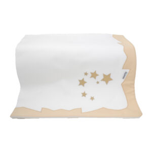 Πάνα μωρού πικέ αστεράκια μπεζ 501