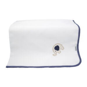 Πάνα μωρού πικέ ελεφαντάκι μπλε 502