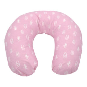 μαξιλάρι θηλασμού ροζ κορώνα