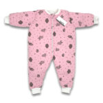 Υπνόσακος Ninetta Bebe ίντερλοκ συννεφάκια ροζ 107