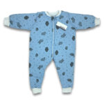 Υπνόσακος Ninetta Bebe ίντερλοκ συννεφάκια σιέλ 107