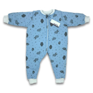 Υπνόσακος Ninetta Bebe ίντερλοκ συννεφάκια σιέλ 107